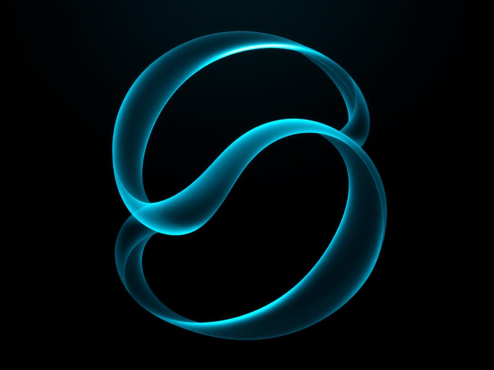 Two interlocking forms representing Dual Paradox's blend of AI and engineering